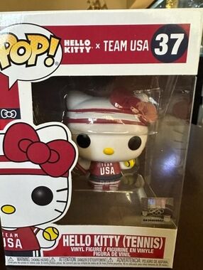 Hello Kitty x Team USA Pop! Vinyl Figure - Red, White